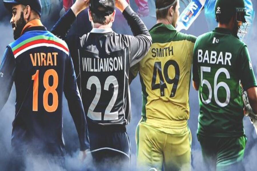Top 10 Current cricketers jersey no.